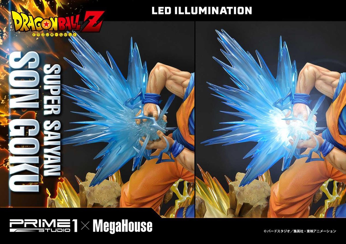 コミック・アニメ MEGA PREMIUM MASTERLINE SUPER SAIYAN Buy DRAGON BALL Z - SUPER SAIYAN SON GOKU MEGA PREMIUM