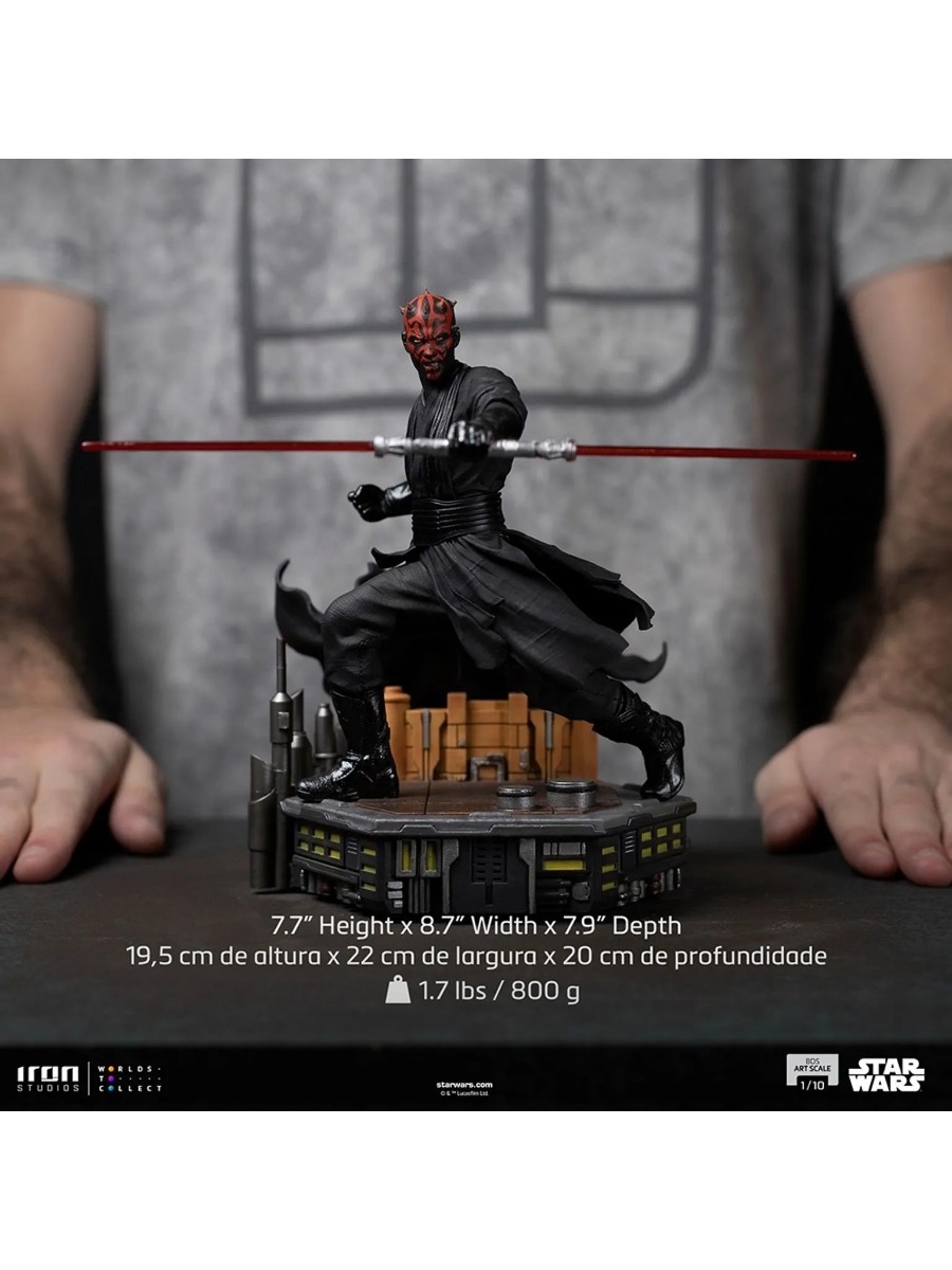 Iron Studios Darth Maul 1/10 ダースモール Iron Studios Darth Maul 1/10 ダースモール - メルカリ