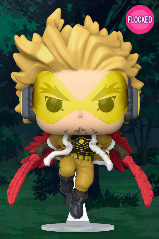 Buy POP! ANIMATION: MY HERO ACADEMIA - HAWKS (FLOCKED