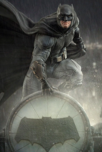ZACK SNYDER’S JUSTICE LEAGUE - BATMAN ON BATSIGNAL DELUXE ART SCALE 1/10 STATUE BY IRON STUDIOS