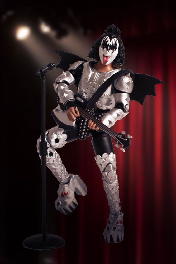 KISS　シモンズ　フィギュア Amazon.co.jp: Poptaters KISS ジーン・シモンズ アイコニック