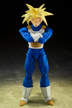 S.H.FIGUARTS DRAGON BALL Z - SUPER SAIYAN TRUNKS (INFINITE LATENT SUPER POWER) ACTION FIGURE BY BANDAI TAMASHII