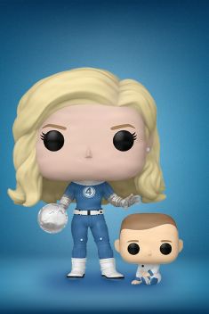 POP & BUDDY! MARVEL: FANTASTIC FOUR - INVISIBLE WOMAN & FRANKLIN BY FUNKO